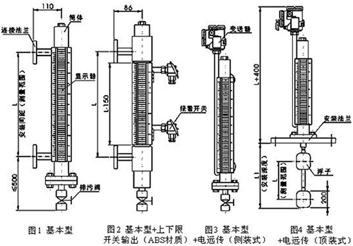 消防水池液位計結(jié)構(gòu)原理圖